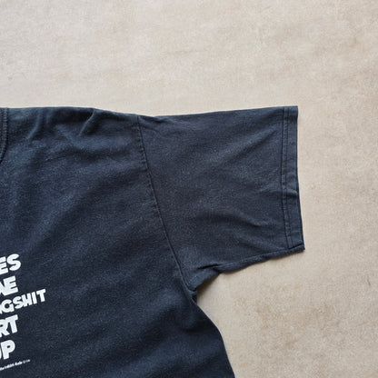 Vintage 2000's Tourettes Support Group Tee - L