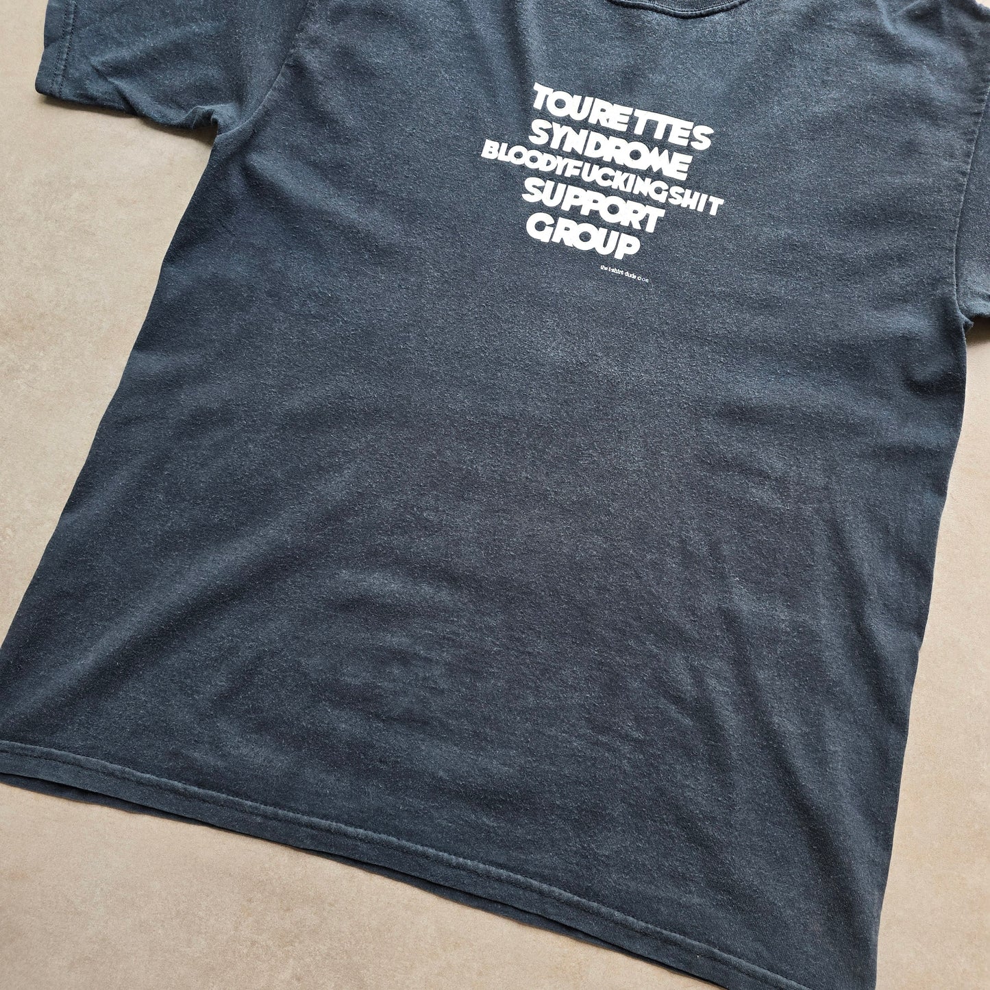 Vintage 2000's Tourettes Support Group Tee - L