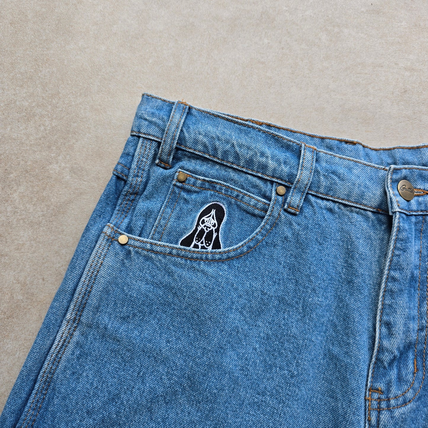 Butter Goods Hound Denim Shorts (NEW) - 32