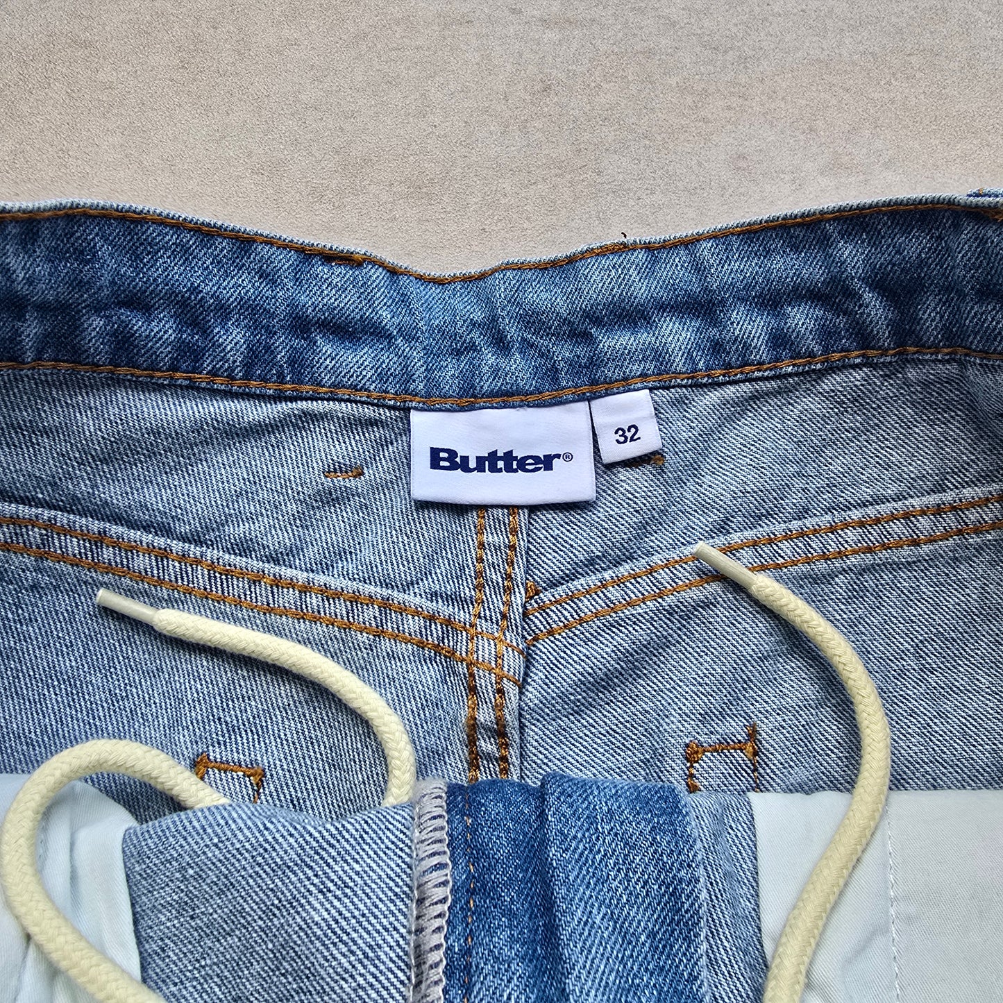 Butter Goods Hound Denim Shorts (NEW) - 32
