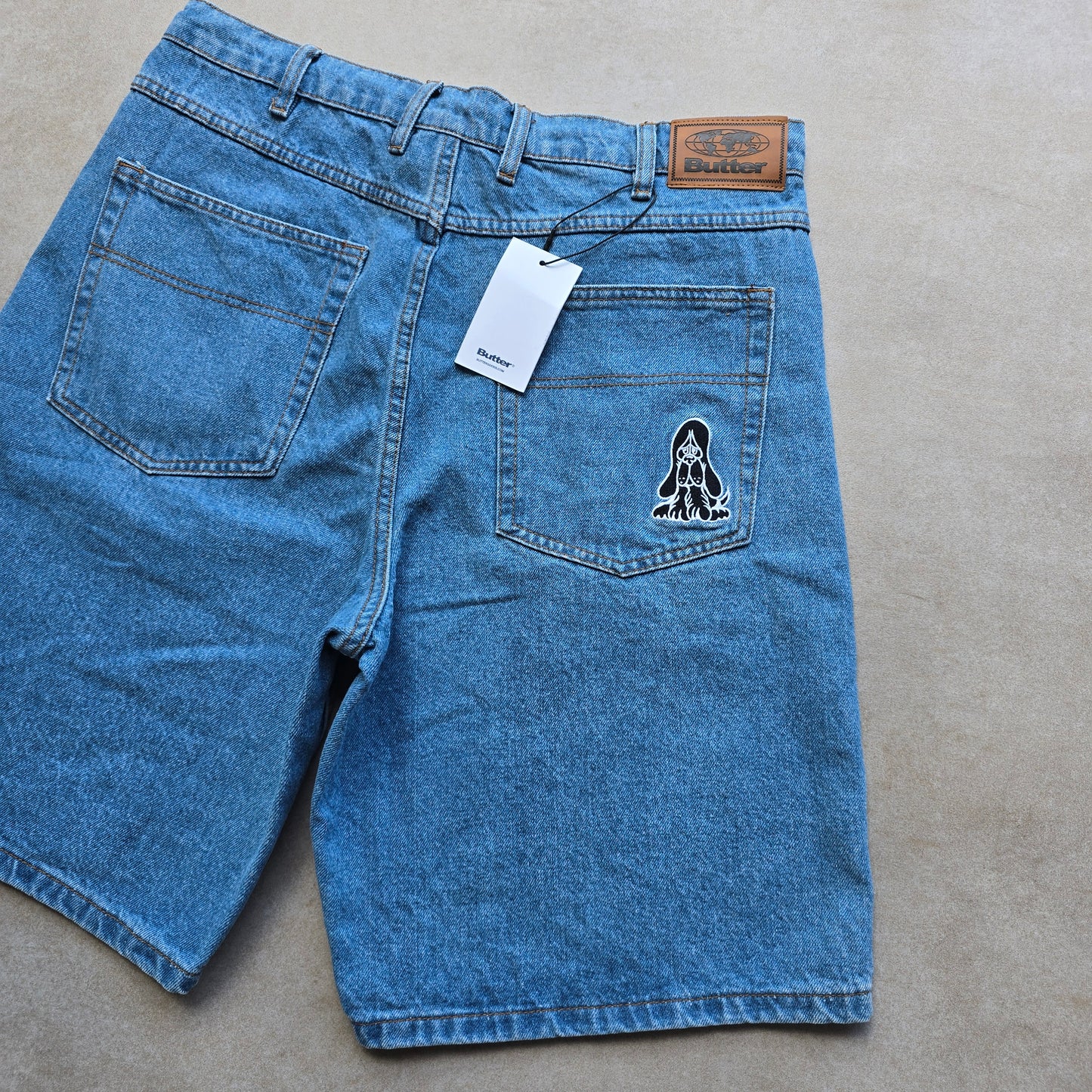 Butter Goods Hound Denim Shorts (NEW) - 32