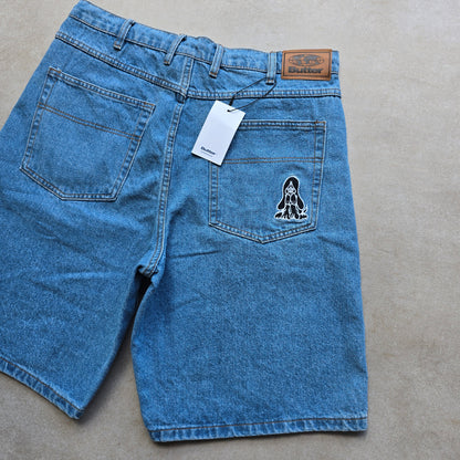 Butter Goods Hound Denim Shorts (NEW) - 32
