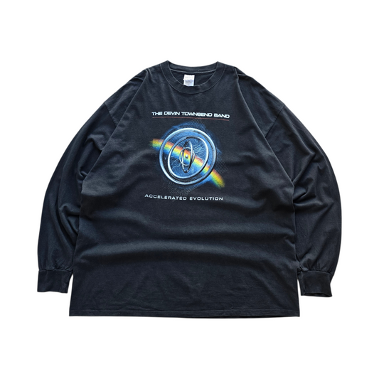 Vintage The Devin Townsend Band Accelerated Evolution Long Sleeve Tee - XXL