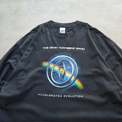 Vintage The Devin Townsend Band Accelerated Evolution Long Sleeve Tee - XXL