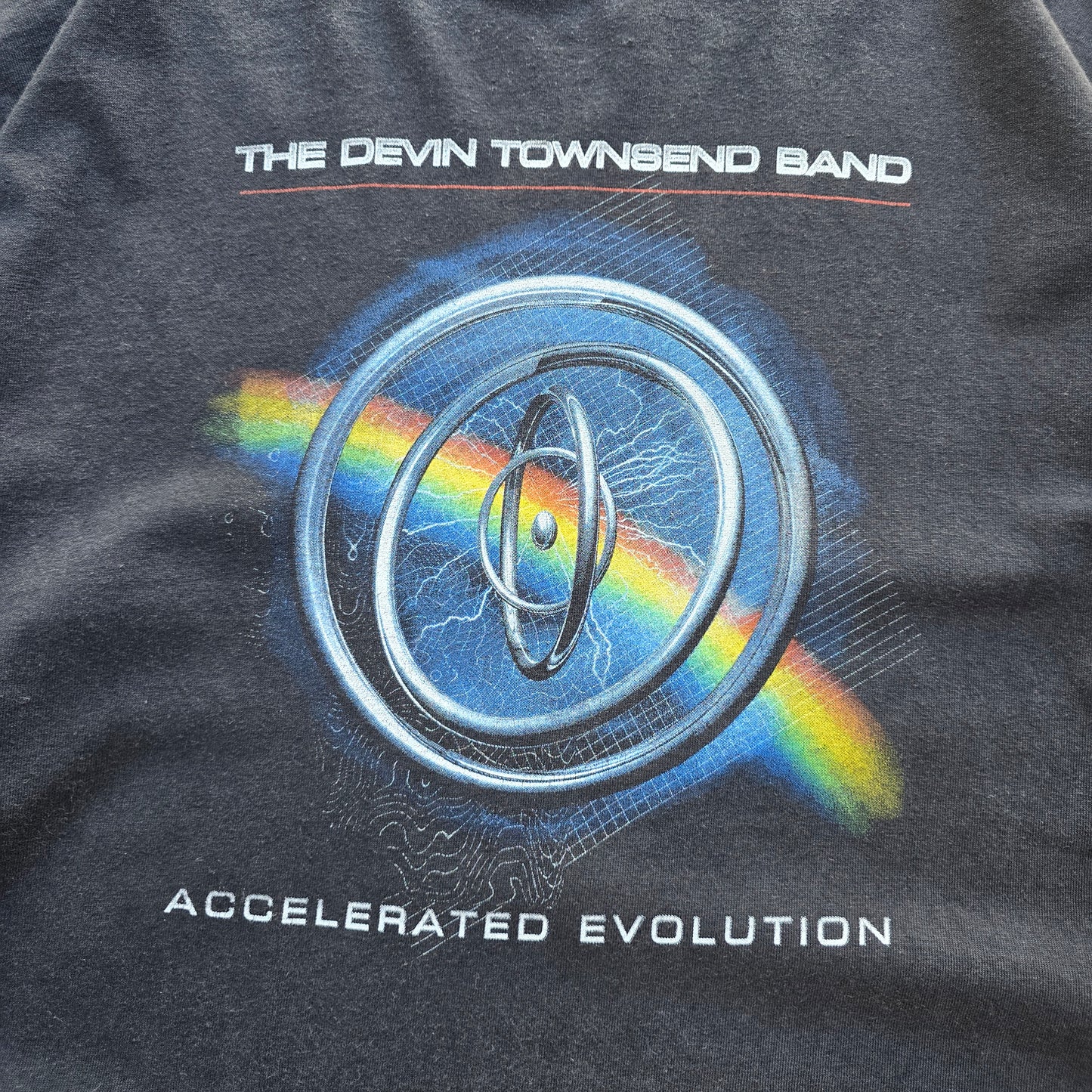 Vintage The Devin Townsend Band Accelerated Evolution Long Sleeve Tee - XXL