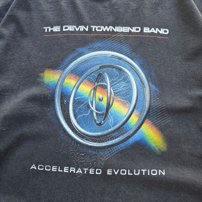 Vintage The Devin Townsend Band Accelerated Evolution Long Sleeve Tee - XXL