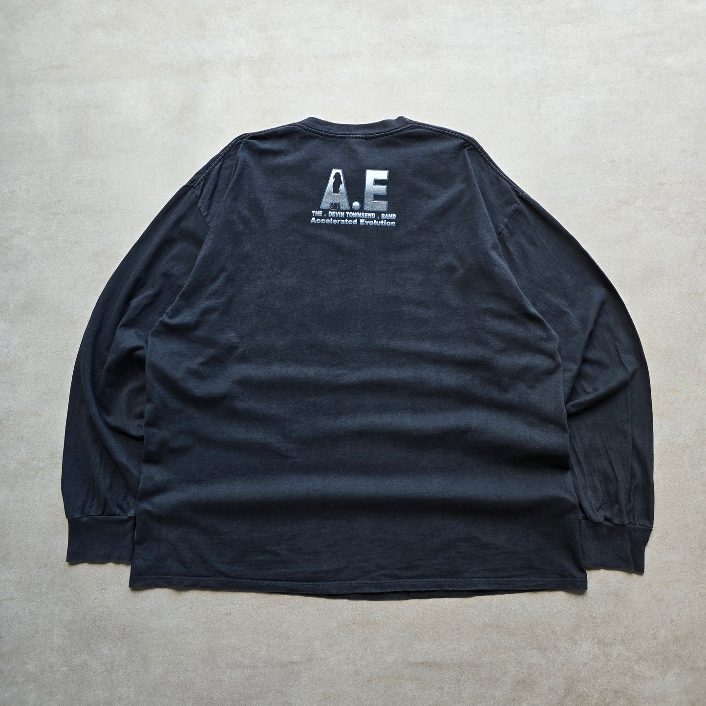 Vintage The Devin Townsend Band Accelerated Evolution Long Sleeve Tee - XXL