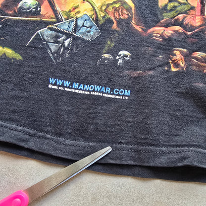 Vintage Manowar Warriors of the Word Long Sleeve Tee - XL