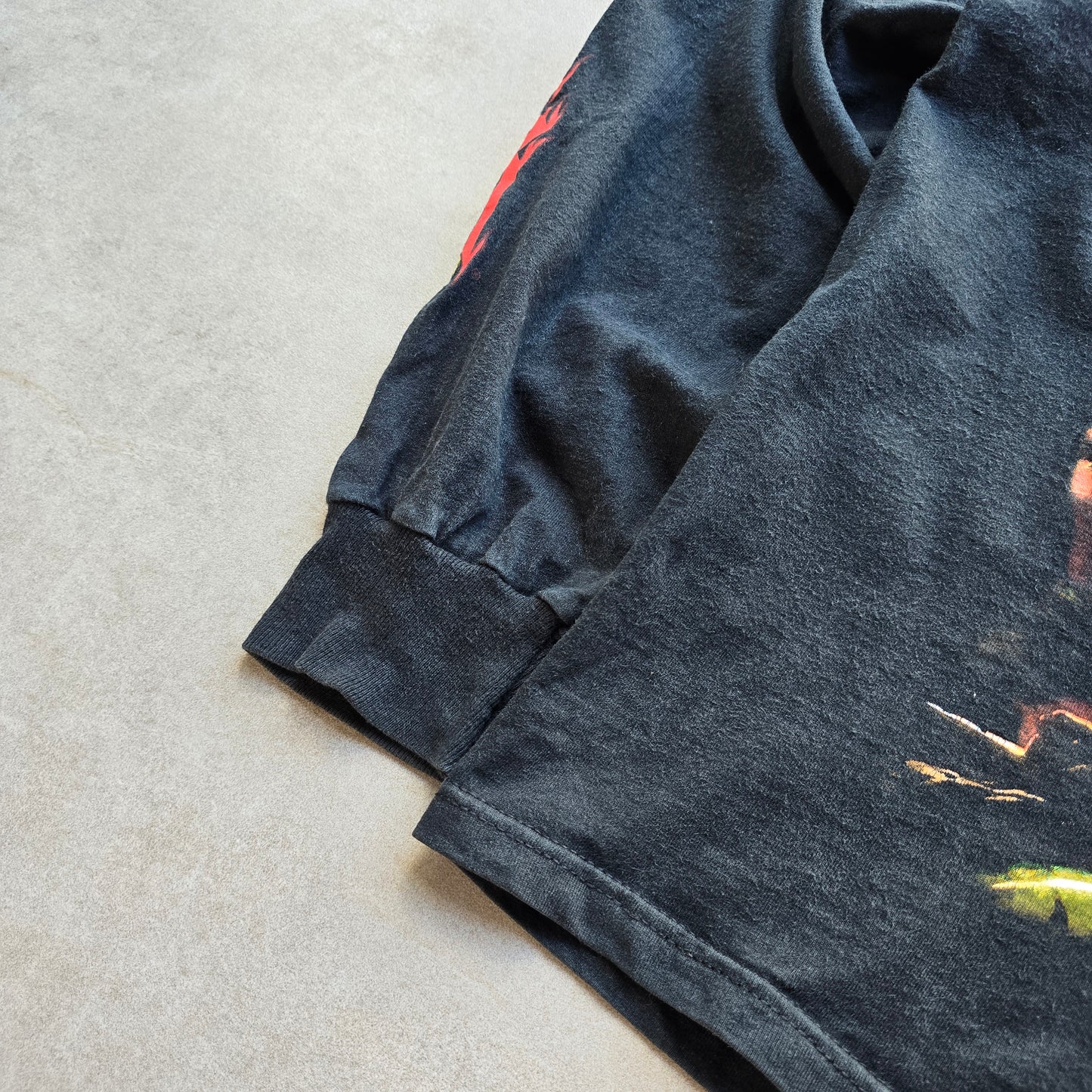 Vintage Manowar Warriors of the Word Long Sleeve Tee - XL