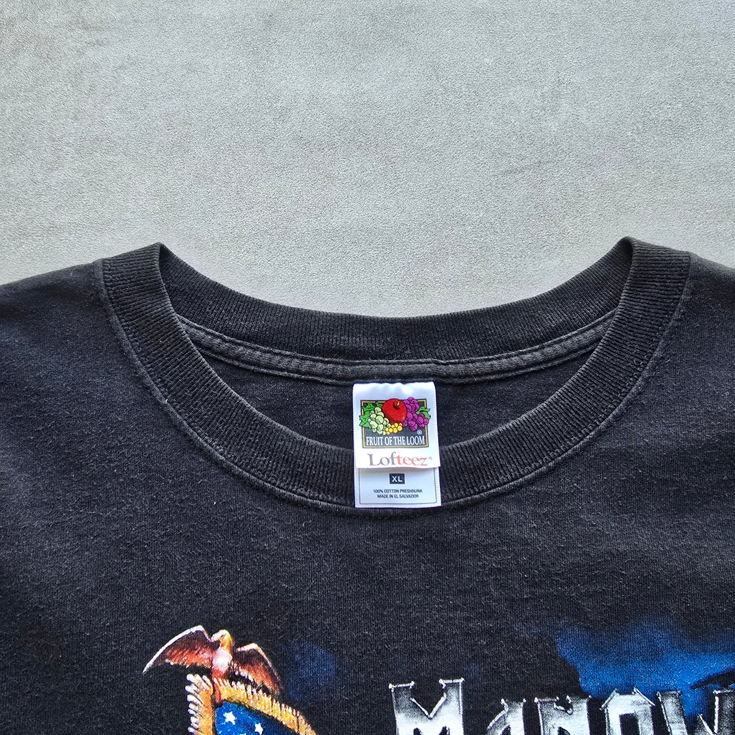 Vintage Manowar Warriors of the Word Long Sleeve Tee - XL