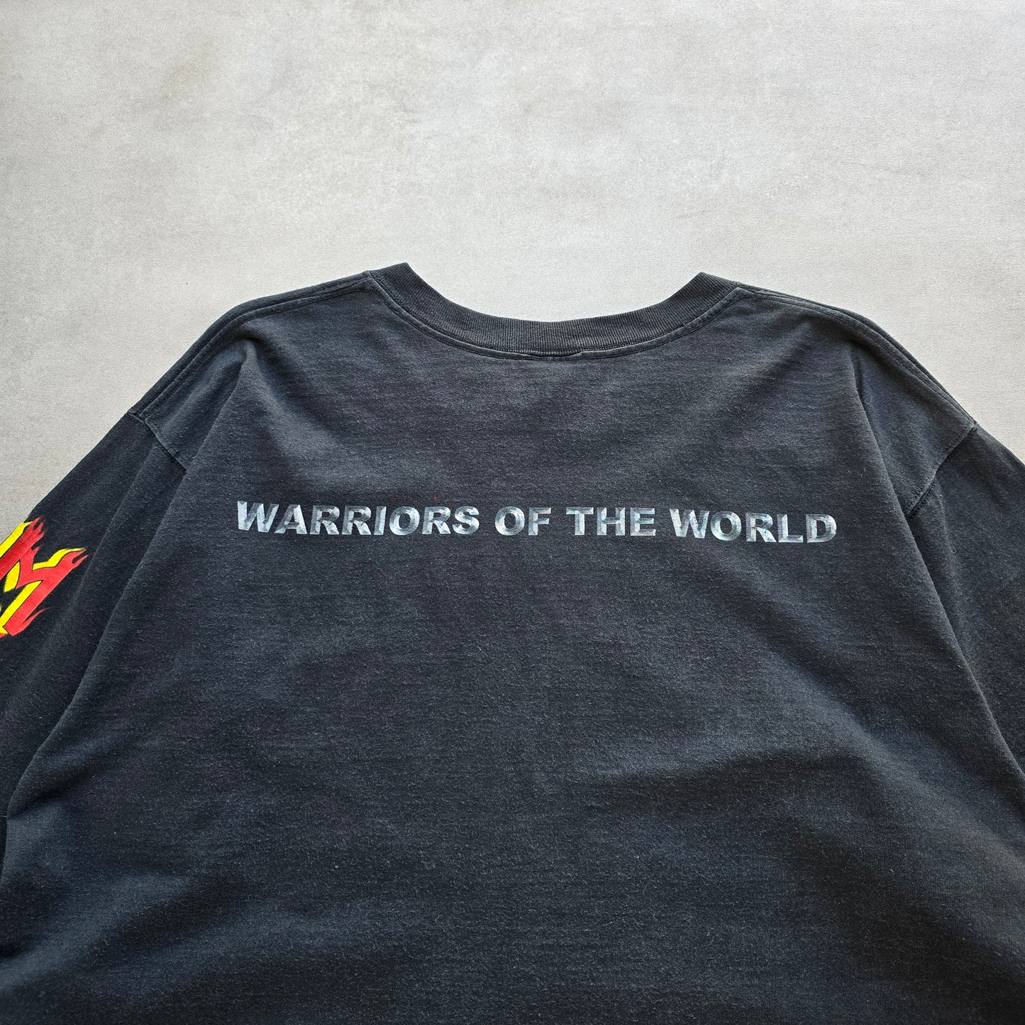 Vintage Manowar Warriors of the Word Long Sleeve Tee - XL