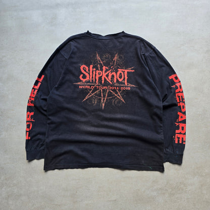 Slipknot Prepare For Hell 2014 Tour Long Sleeve Tee - XXL