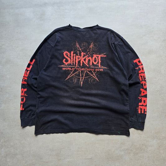 Slipknot Prepare For Hell 2014 Tour Long Sleeve Tee - XXL