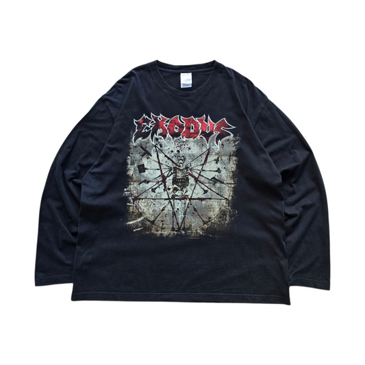 Exodus Exhibit B 2010 Australia Tour Long Sleeve Tee - XL