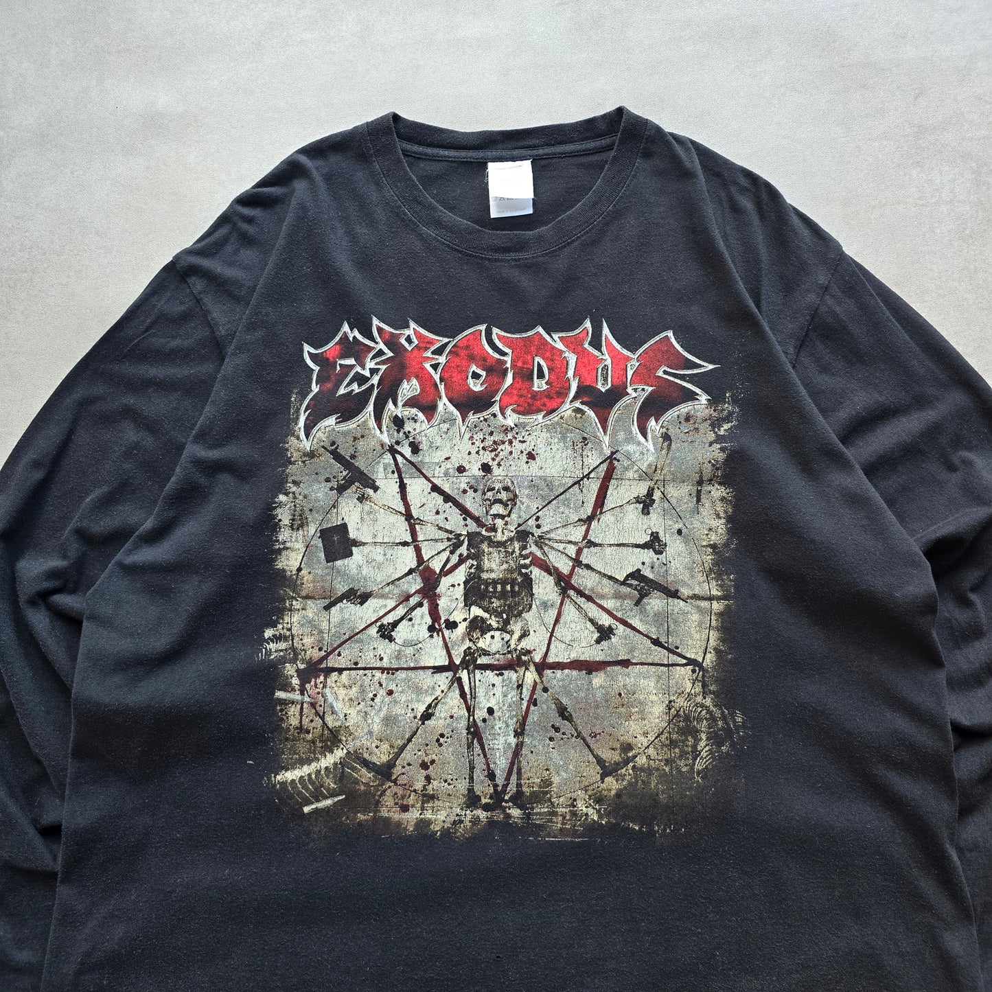 Exodus Exhibit B 2010 Australia Tour Long Sleeve Tee - XL