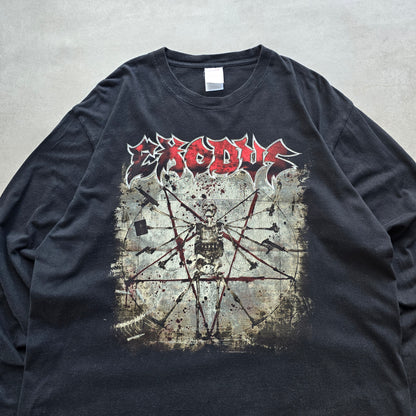 Exodus Exhibit B 2010 Australia Tour Long Sleeve Tee - XL