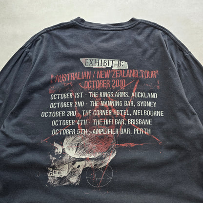 Exodus Exhibit B 2010 Australia Tour Long Sleeve Tee - XL