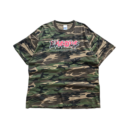 Exodus The Atrocity Exhibition 2007 Camo Tee - XL