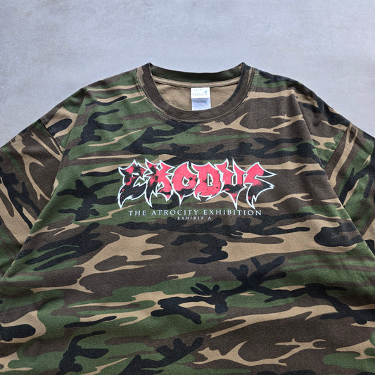 Exodus The Atrocity Exhibition 2007 Camo Tee - XL