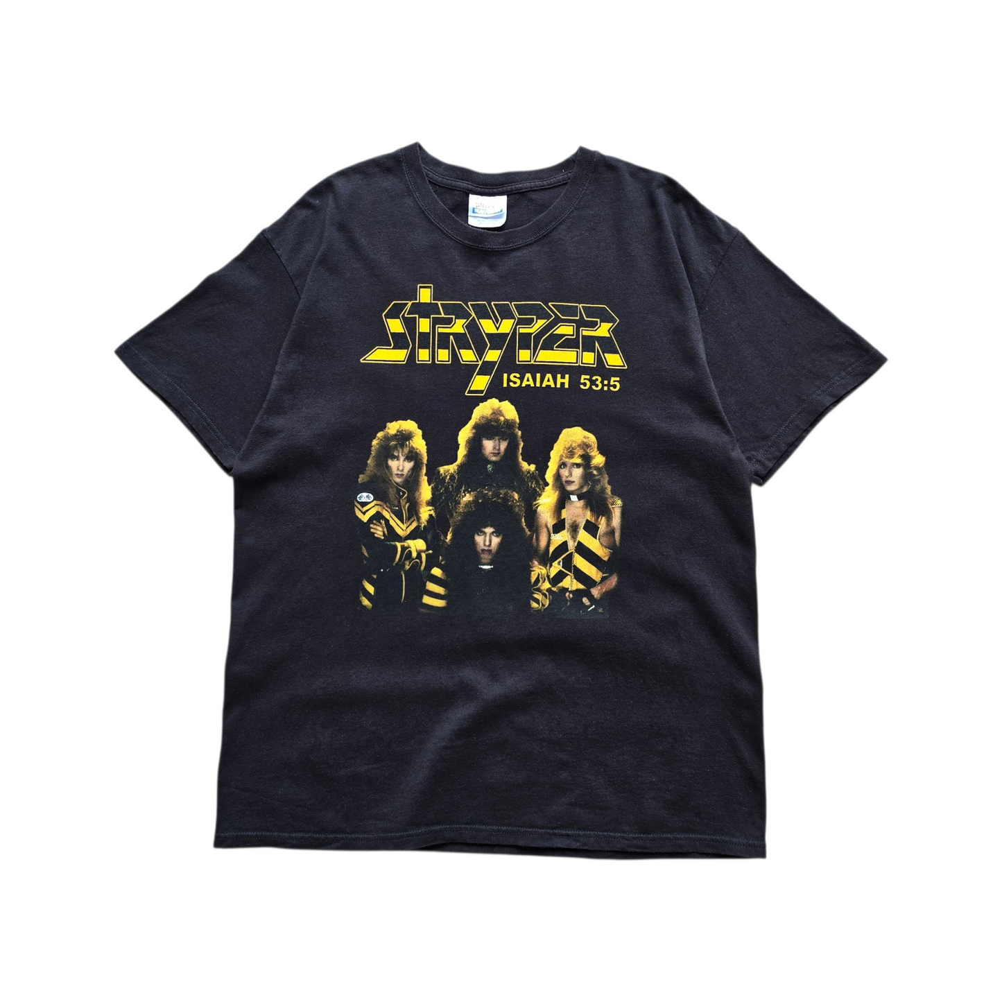 Vintage 2000's Stryper Isaiah 53:5 Tee - L