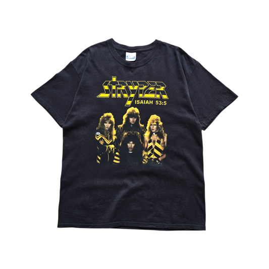 Vintage 2000's Stryper Isaiah 53:5 Tee - L