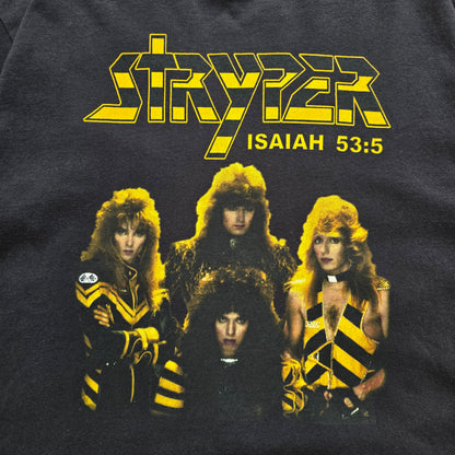 Vintage 2000's Stryper Isaiah 53:5 Tee - L