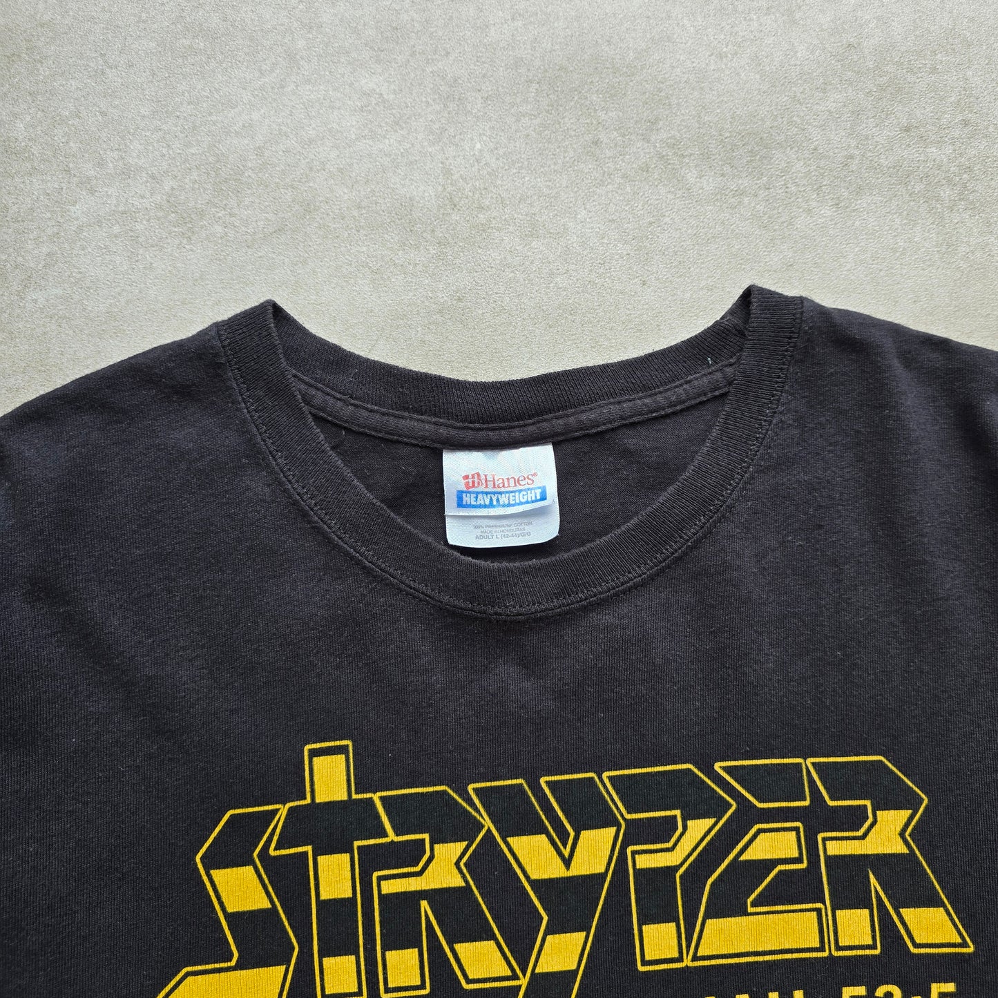 Vintage 2000's Stryper Isaiah 53:5 Tee - L