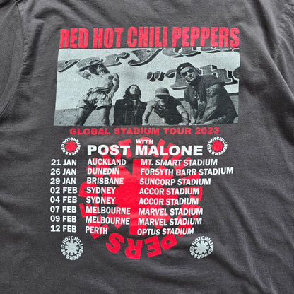 Red Hot Chilli Peppers 2023 Australia Tour Tee - M