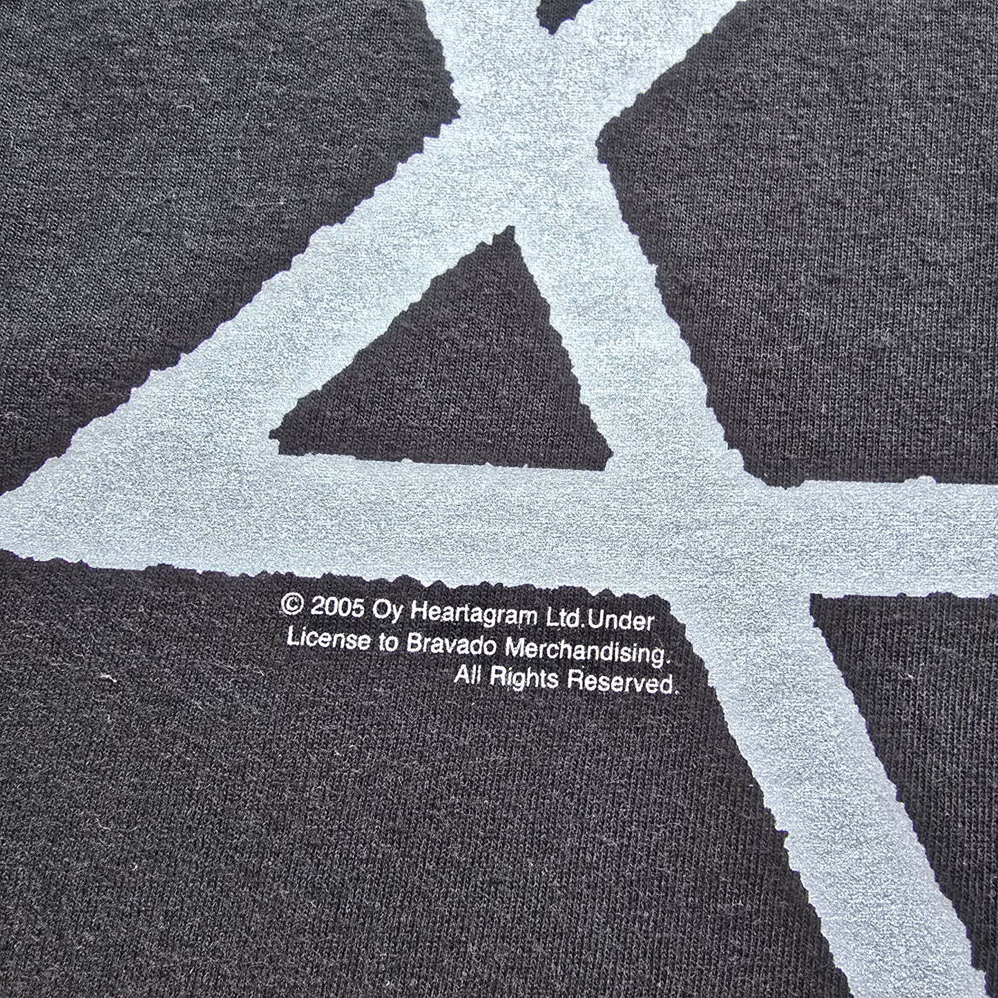 Vintage HIM Heartagram 2005 Tee - S/M