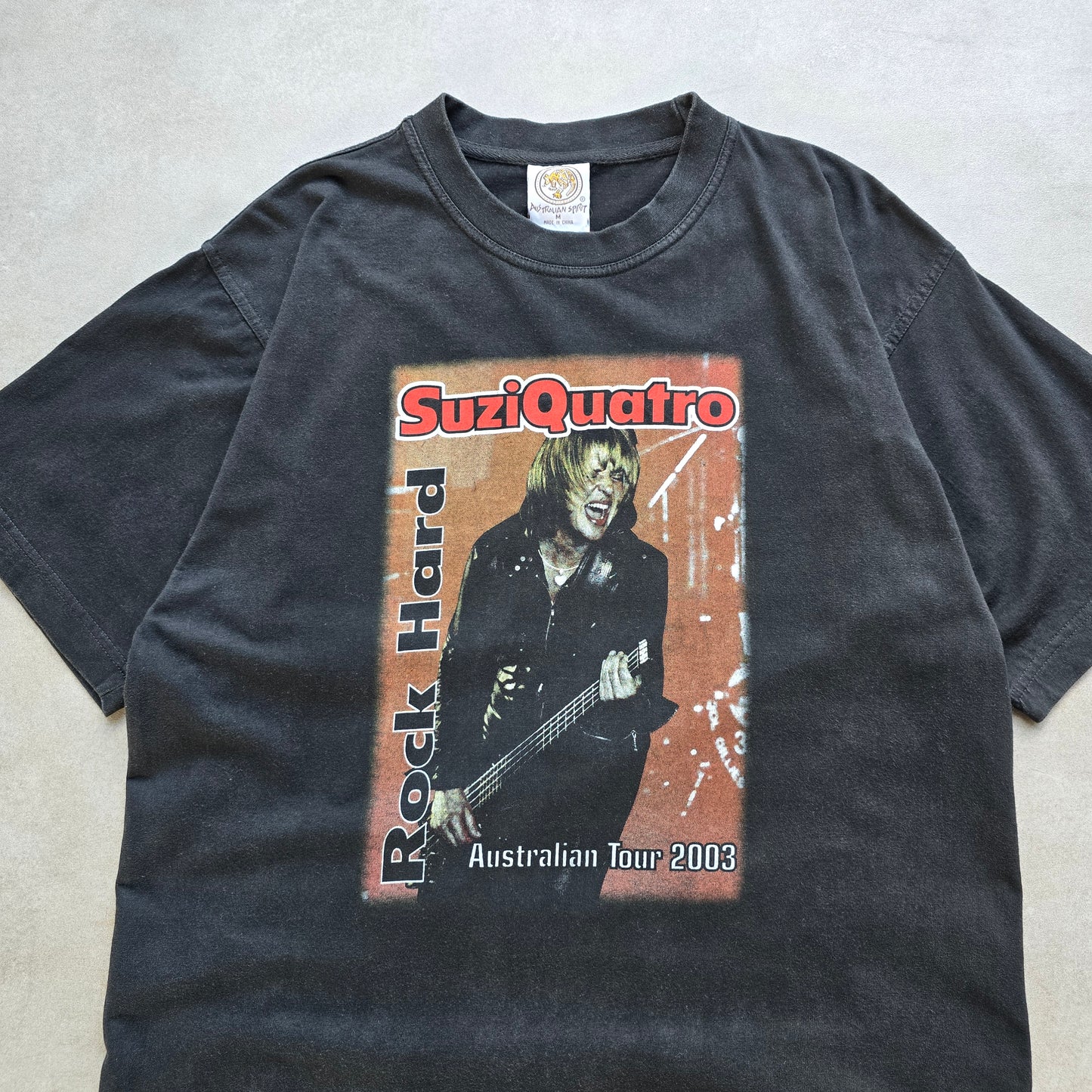 Vintage Suzi Quatro 2002 Australia Tour Tee - M