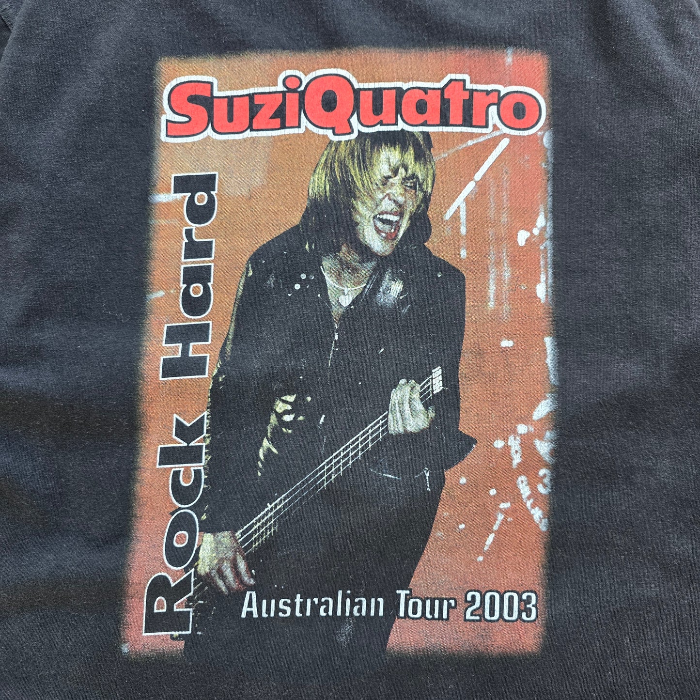 Vintage Suzi Quatro 2002 Australia Tour Tee - M