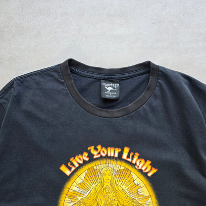 Santana Live Your Light 2008 Australia Tour Tee - S