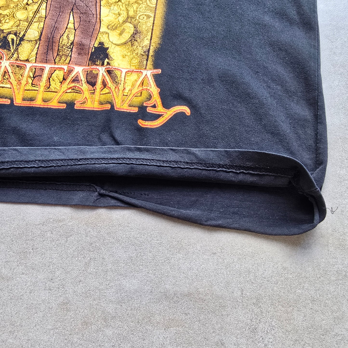 Santana Live Your Light 2008 Australia Tour Tee - S