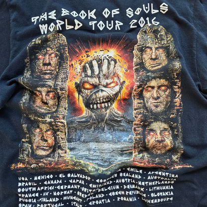 Iron Maiden The Book of Souls World Tour 2016 Tee - M