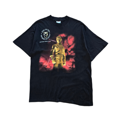 Vintage 1996 Michael Jackson King of Pop Tour Tee - L