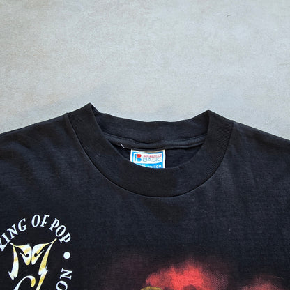 Vintage 1996 Michael Jackson King of Pop Tour Tee - L