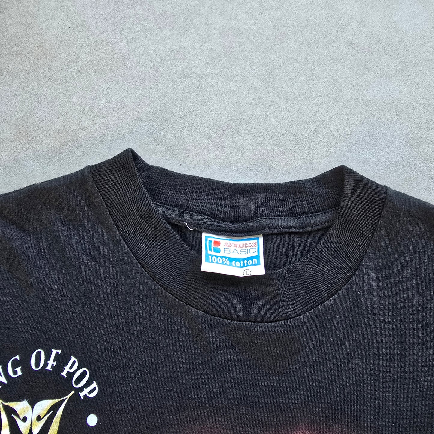 Vintage 1996 Michael Jackson King of Pop Tour Tee - L