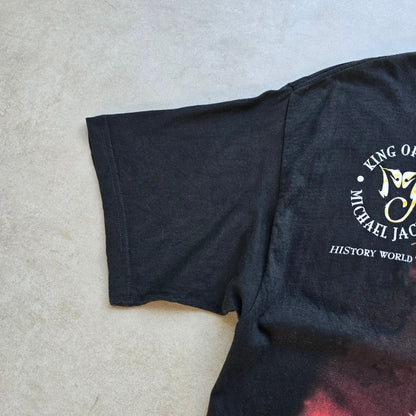 Vintage 1996 Michael Jackson King of Pop Tour Tee - L