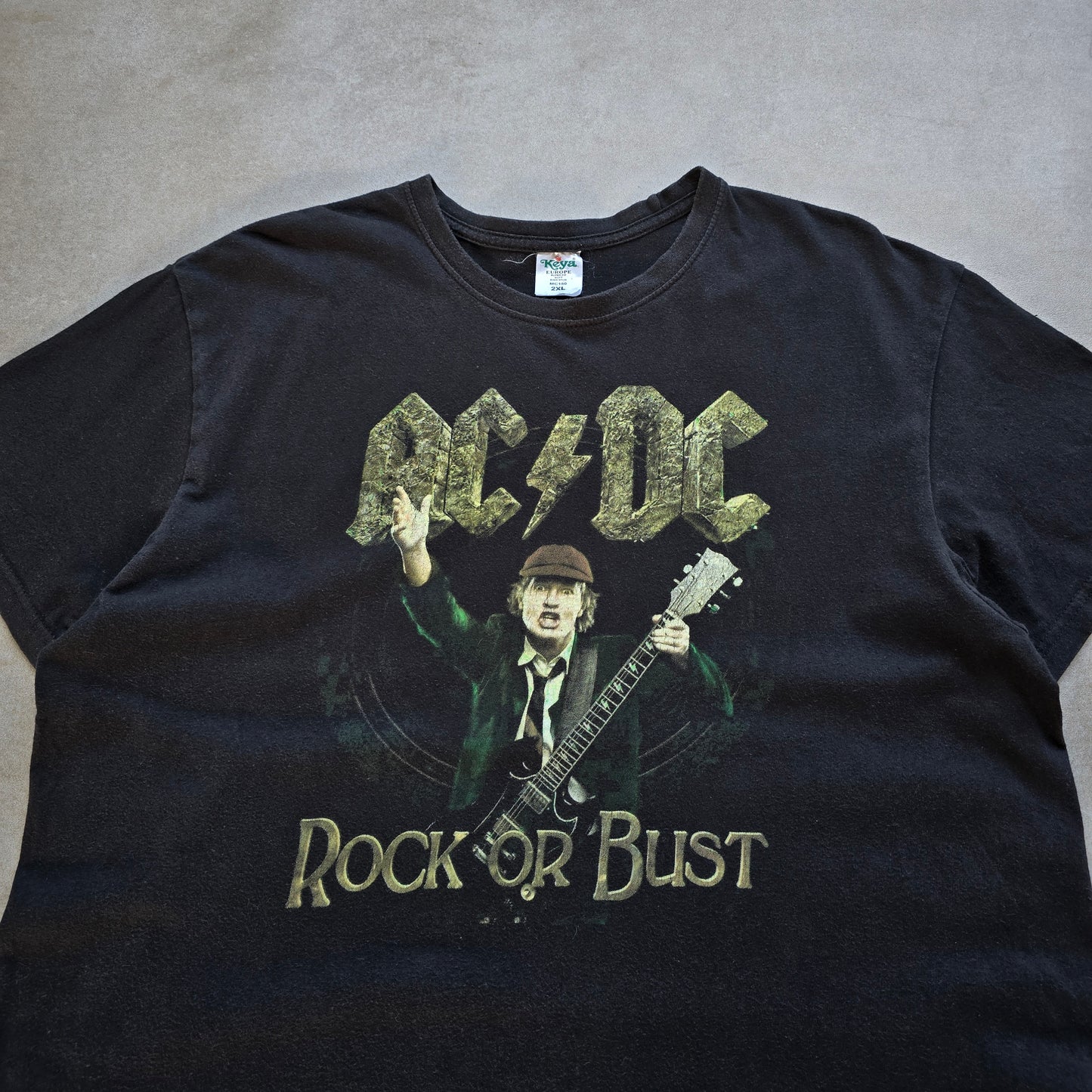 ACDC Rock or Bust 2015 Australia Tour Tee - L/XL