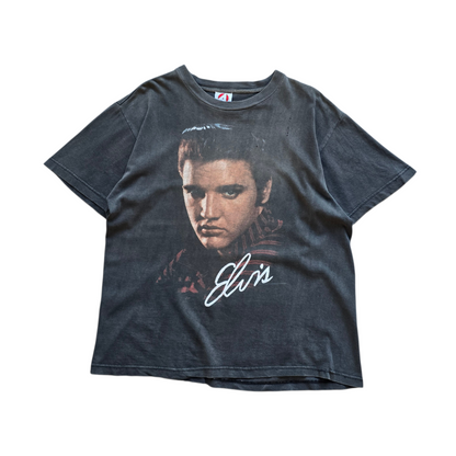 Vintage 90's Elvis Presley Faded Tee - M/L