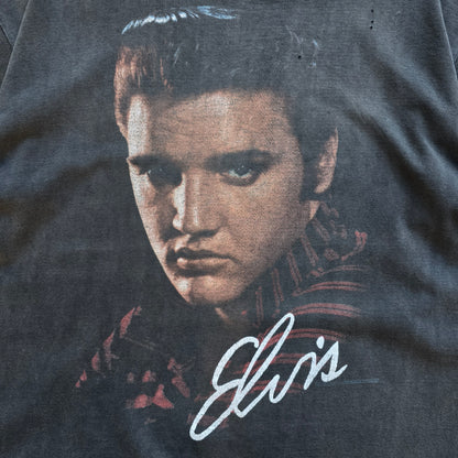 Vintage 90's Elvis Presley Faded Tee - M/L