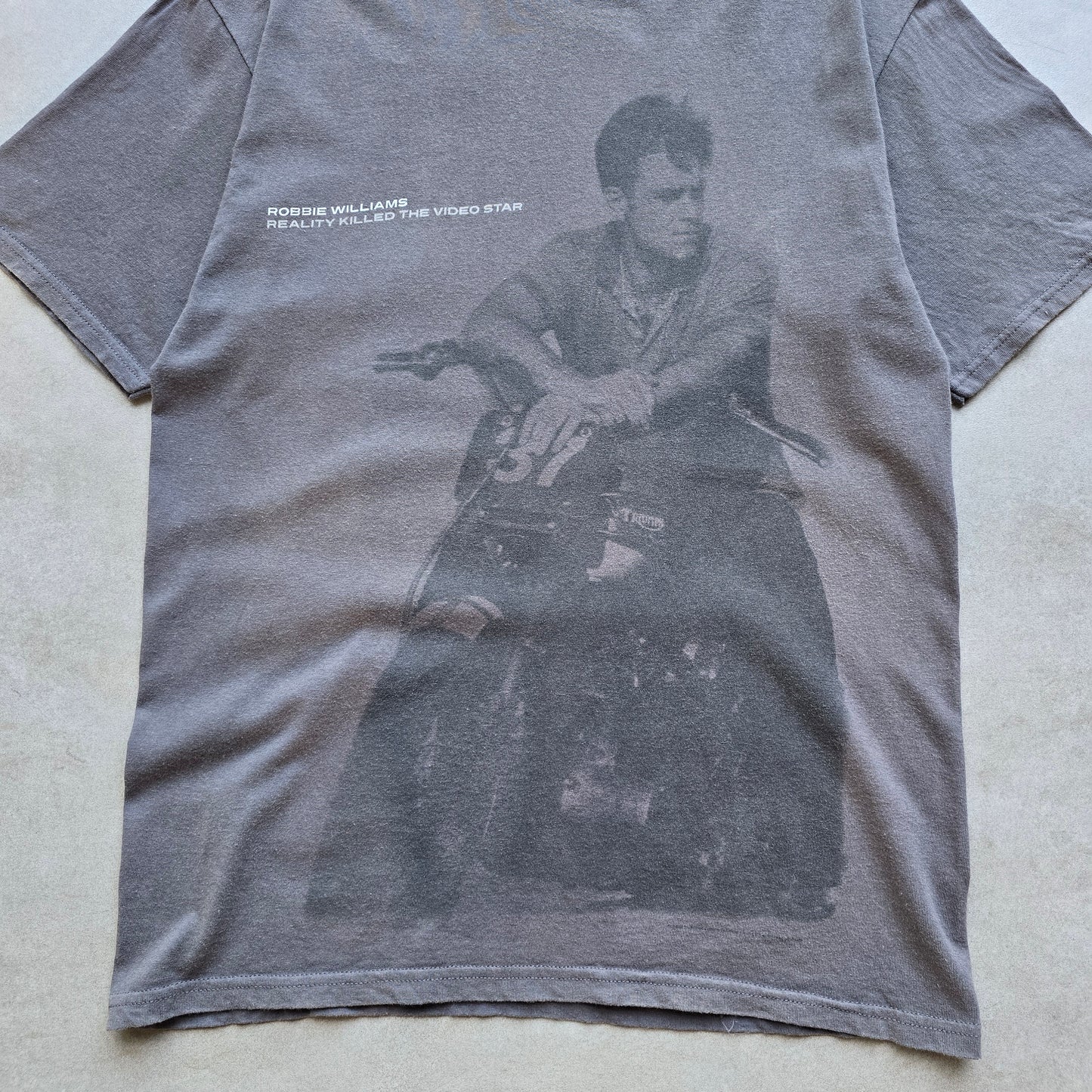Robbie Williams Reality Killed The Video Star 2009 Tee - M