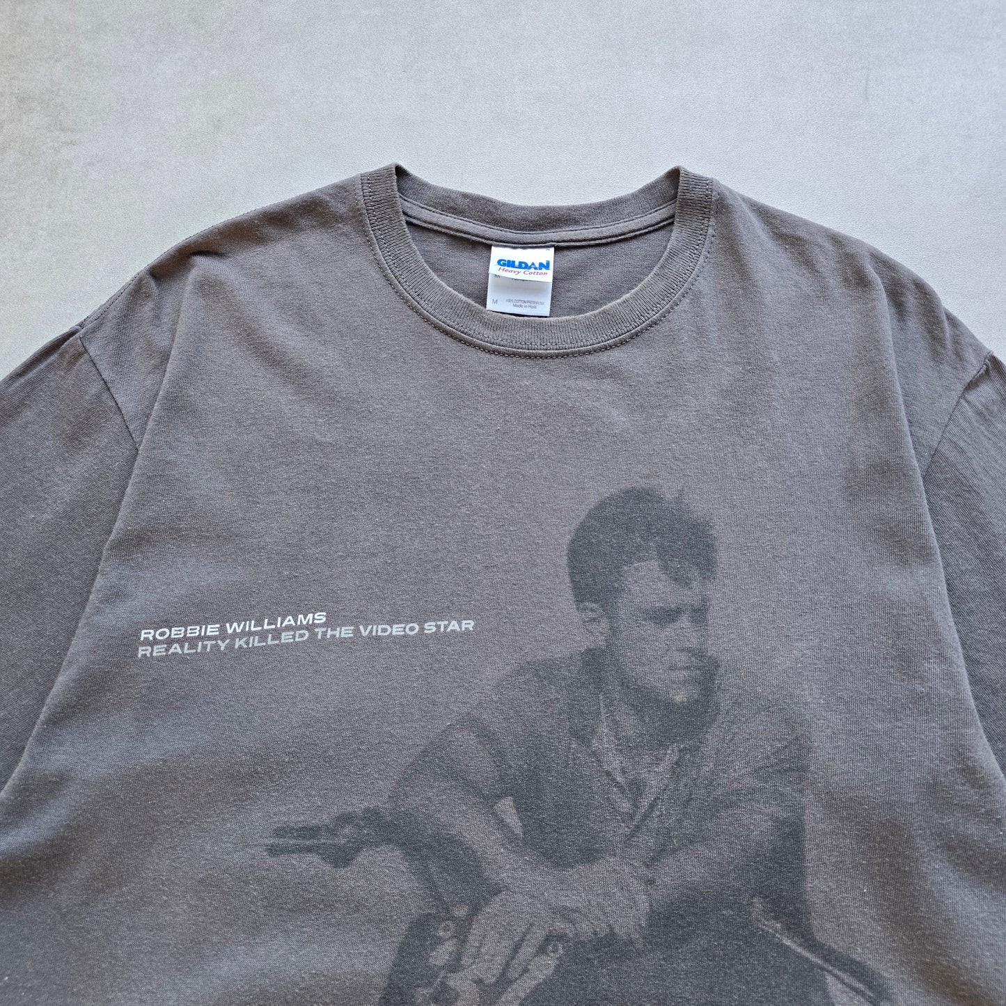 Robbie Williams Reality Killed The Video Star 2009 Tee - M