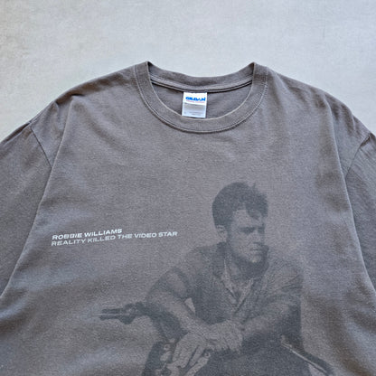 Robbie Williams Reality Killed The Video Star 2009 Tee - M