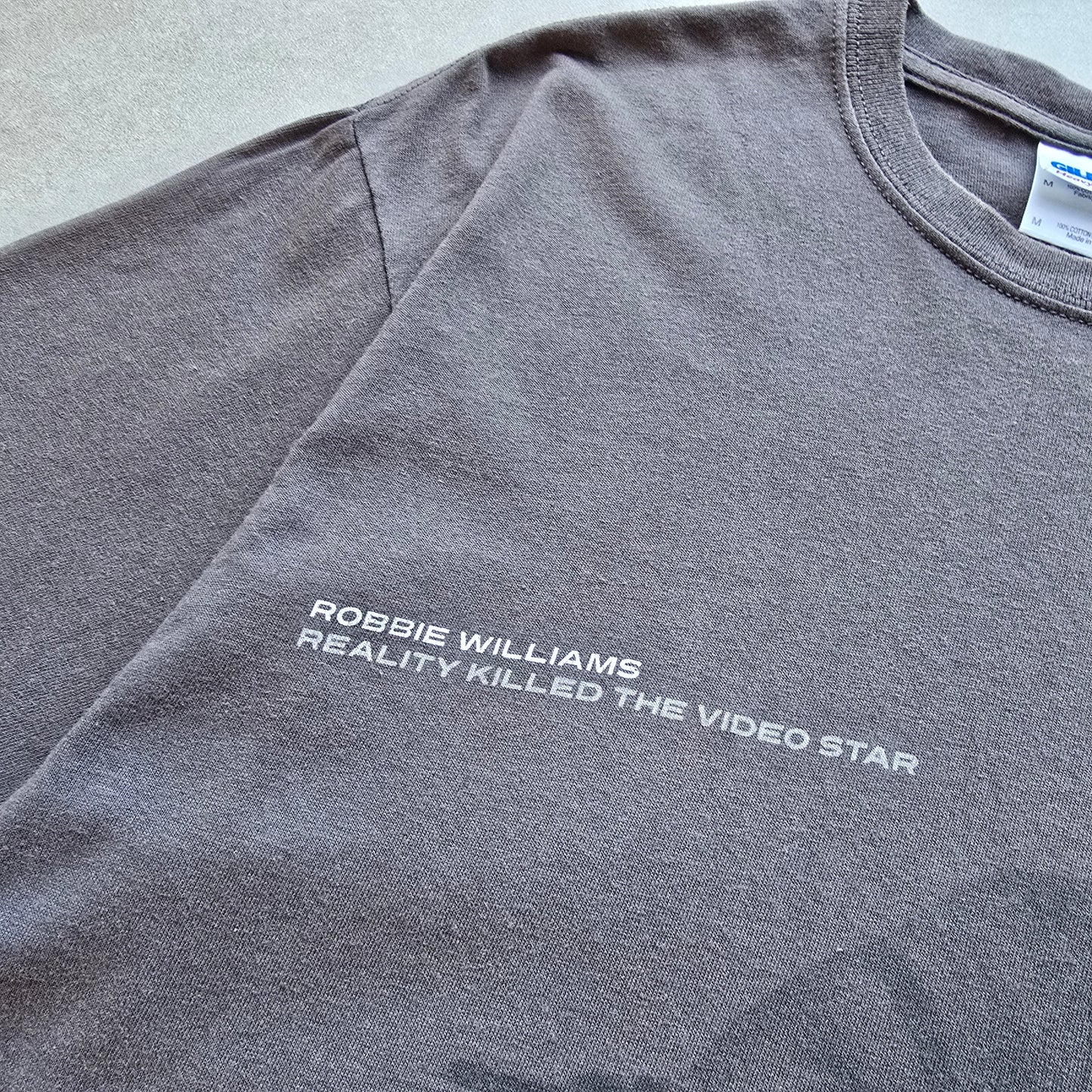 Robbie Williams Reality Killed The Video Star 2009 Tee - M