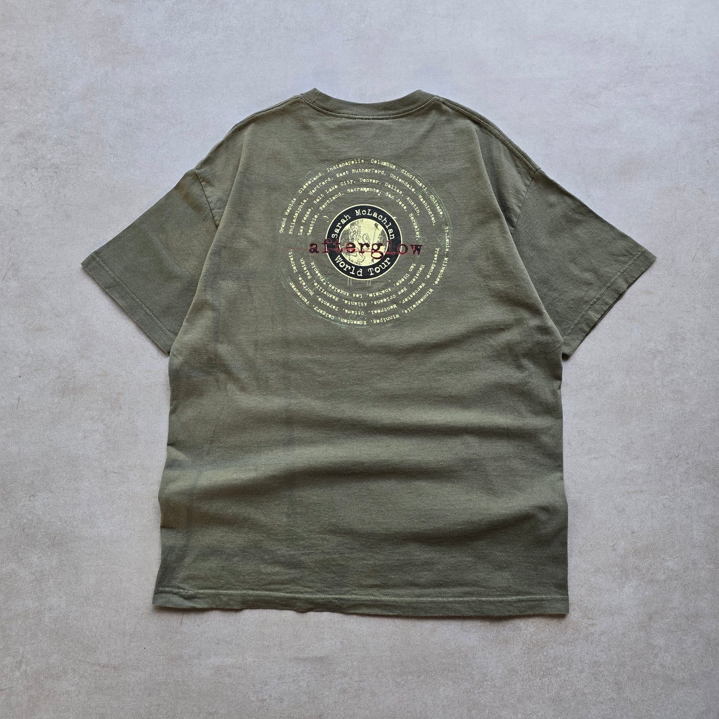 Vintage Sarah McLachlan Afterglow World Tour Tee - XL