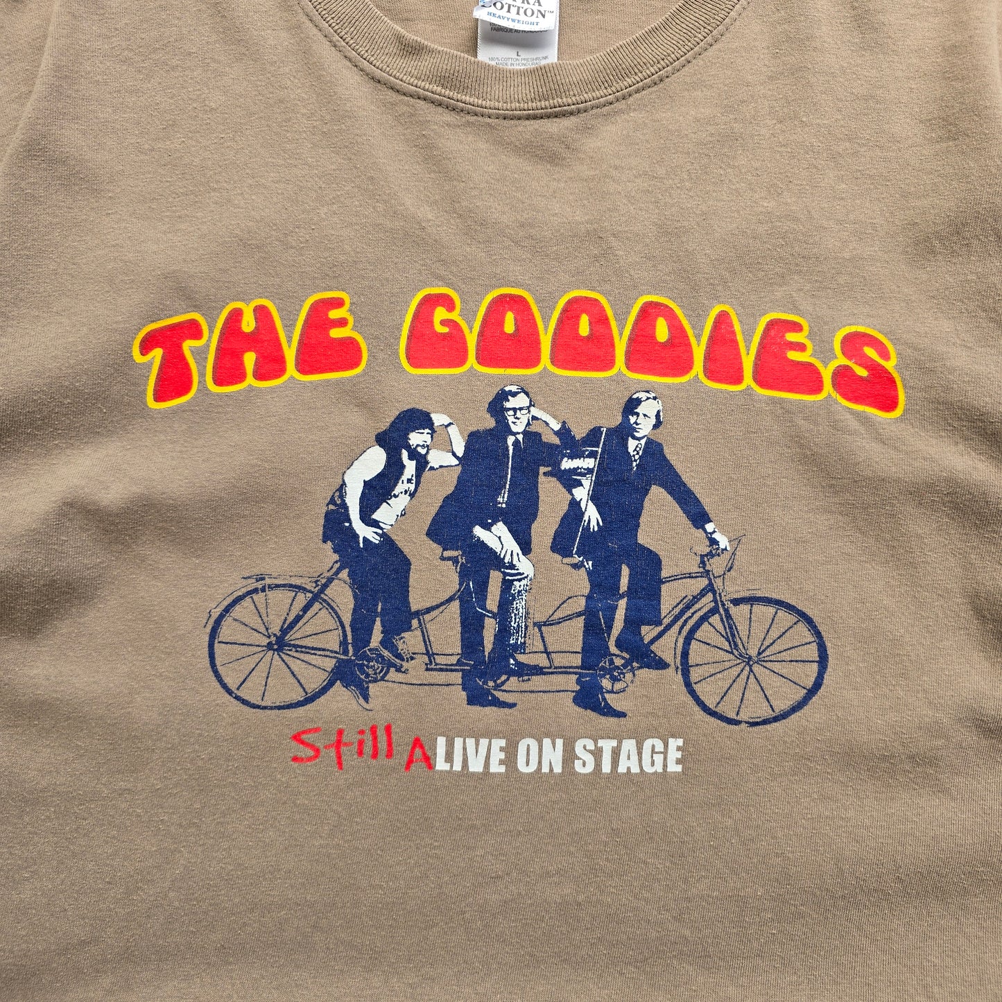 Vintage 2005 The Goodies Still Alive on Stage Tee - L