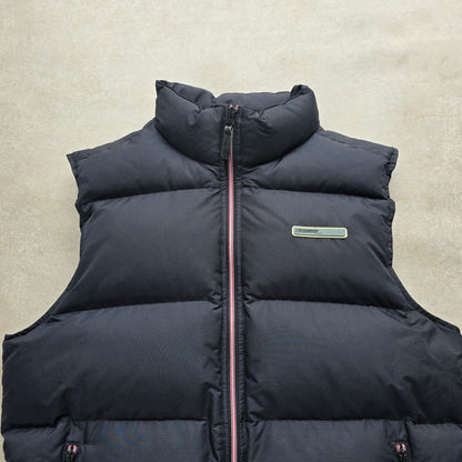 Vintage 2000's Quiksilver Puffer Vest Gilet - L