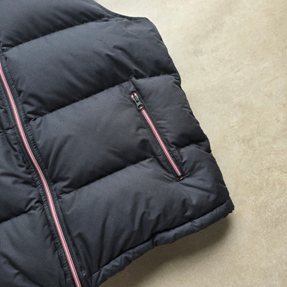 Vintage 2000's Quiksilver Puffer Vest Gilet - L