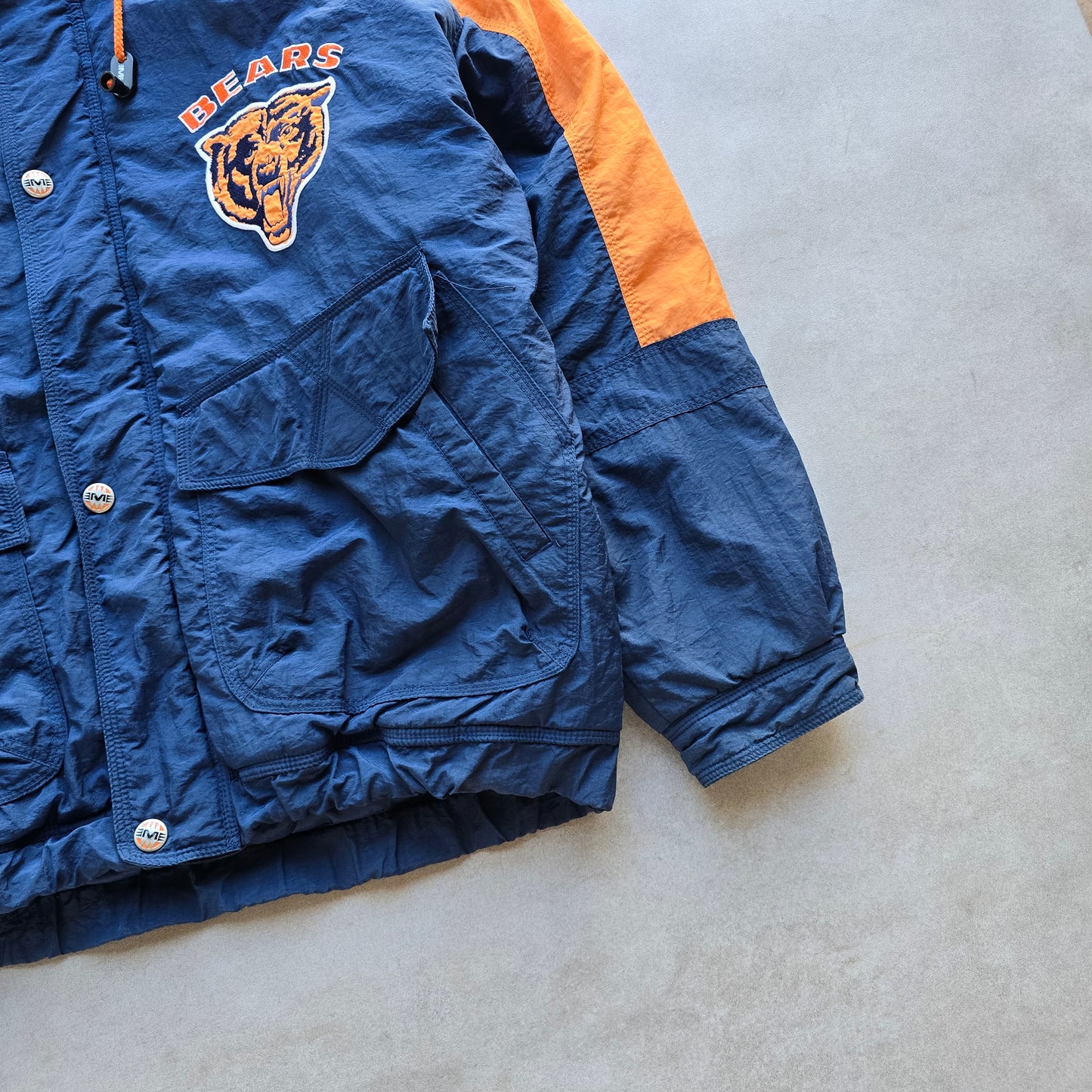 Vintage Chicago Bears Puffer Jacket - XL